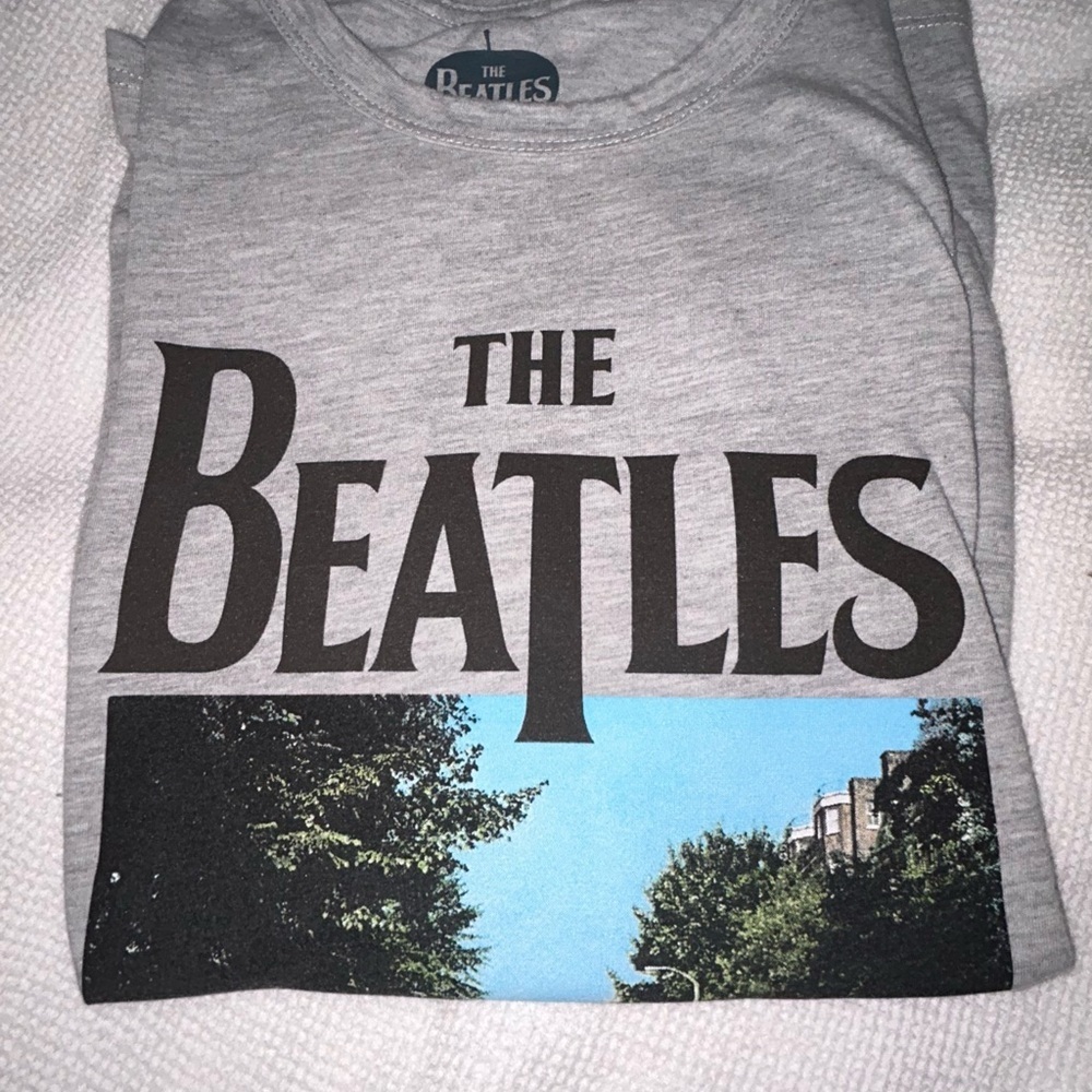 Gray The Beatles Graphic T-Shirt
